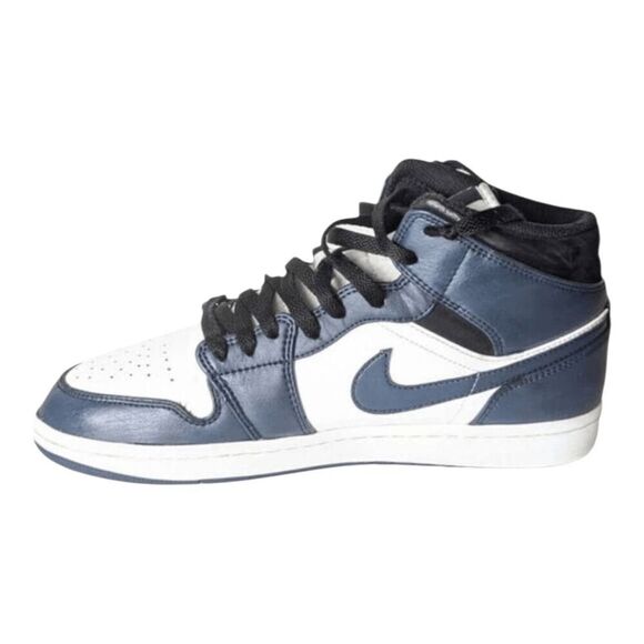 NIKE Air Jordan 1 Mid \'Armory Navy\' Sneakers Size 9 main image 9